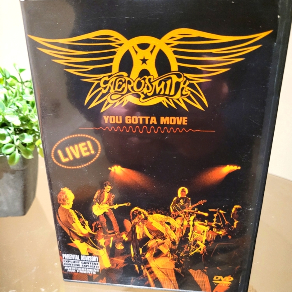 Aerosmith "You gotta Move" concert DVD.